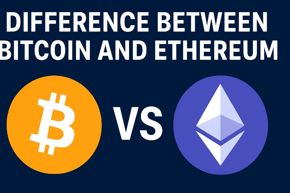 Difference Between Bitcoin and Ethereum
