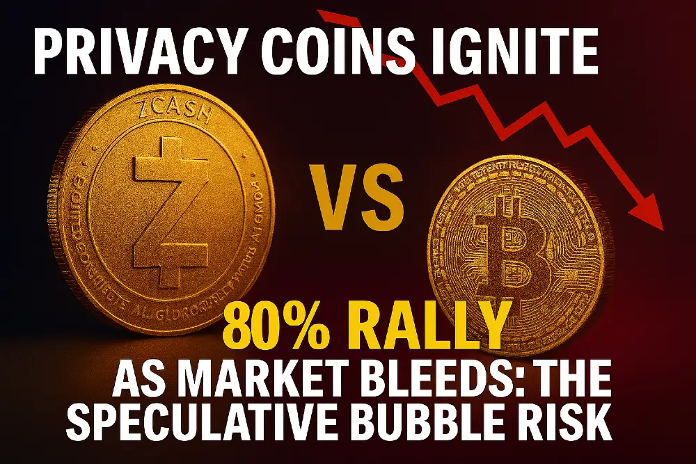 Privacy Coin Spark 80% Rally as Market Bleeds