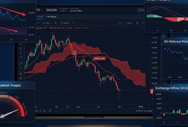 What Technical Indicators Signal a Bitcoin Downtrend?