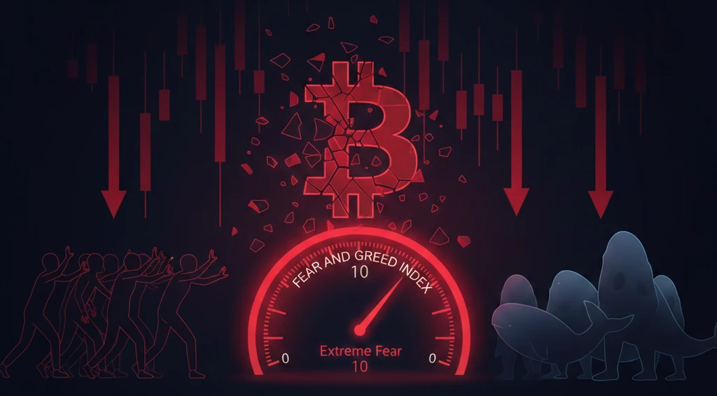 How Does Fear and Market Sentiment Influence Bitcoin Declines?